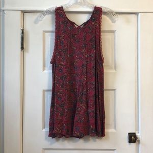 Floral print tank top